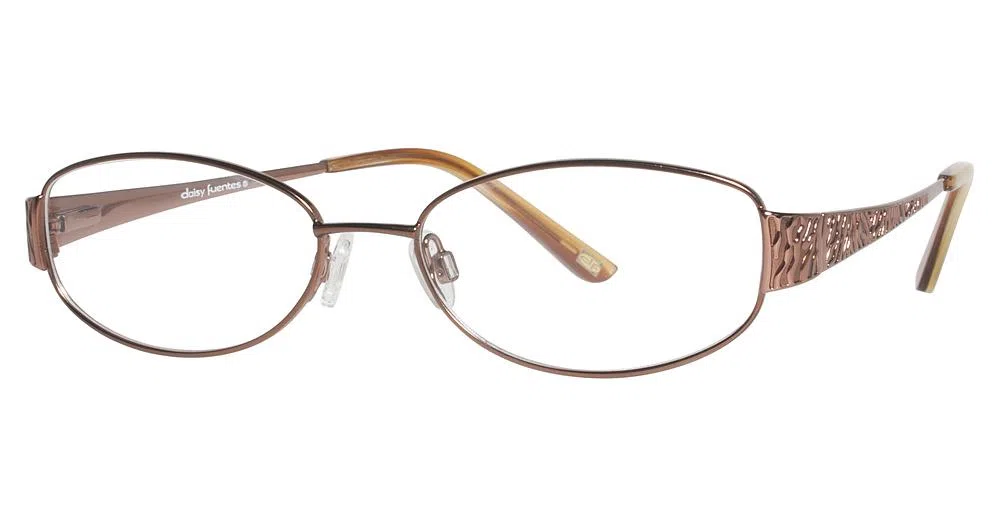 Daisy Fuentes DFAmaya Eyeglasses - Copper - view 3